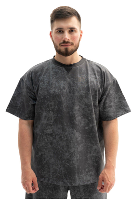Футболка Oversize Protector Wash Grey, Розмір: 44-46 (S)