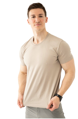 Футболка T-Shirt Casual khaki, Размер: 44-46 (S)
