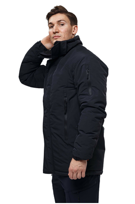 Куртка зимняя мужская тактическая черная Mont Blanc Gen3 Black, Размер: 52-54 (L)