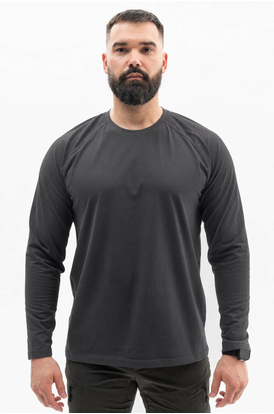 Футболка Long sleeve Jersey Graphite, Розмір: 44-46 (S)