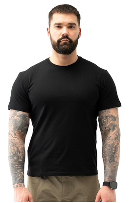 Футболка T-Shirt Casual Black, Размер: 44-46 (S)