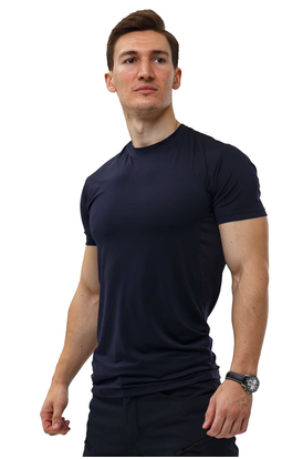 Темно-синяя футболка мужская Crossfit Flex Navy, Размер: 44-46 (S)