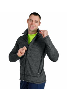 Флісова кофта чоловіча сіра Ermine Gray, Розмір: 44-46 (S)