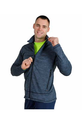 Тактична флісова кофта чоловіча синя Ermine Navy, Розмір: 44-46 (S)