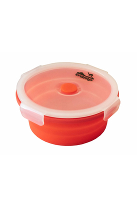 Контейнер TRAMP складний силіконовий з кришкою защіпкою 800 мл Помаранчевий