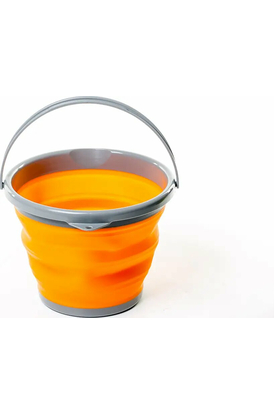 Відро TRAMP складне силіконове 10л Orange