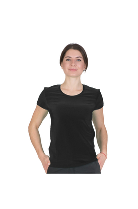 Чорна Футболка Жіноча Jersey Women Black, Розмір: 48 (L)