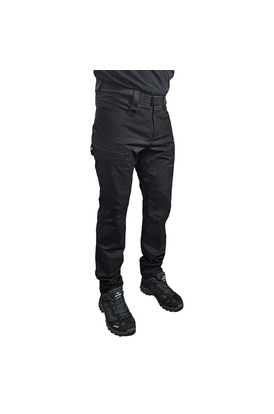 Летние тактические брюки мужские черные Alpha Summer Flex, Размер брюк / рост: 48-50/188