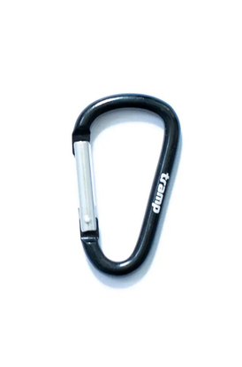 Карабін алюмінієвий сувенірний Tramp 7 см без муфти black