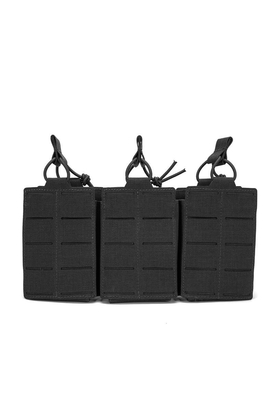 Подсумок для 3 магазинов Black калибром 5,56 мм