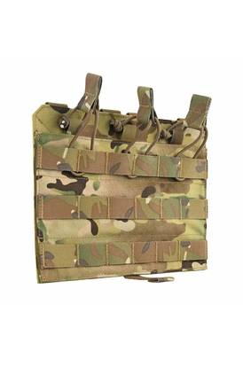 Подсумок эластичный для 3 магазинов Multicam