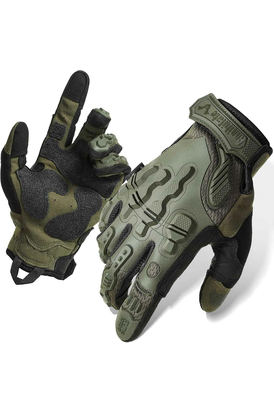 Військові тактичні рукавиці олива Zag-6 Olive, Розмір: XL