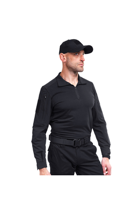 Сорочка тактична Black, Розмір: 44-46 (S)