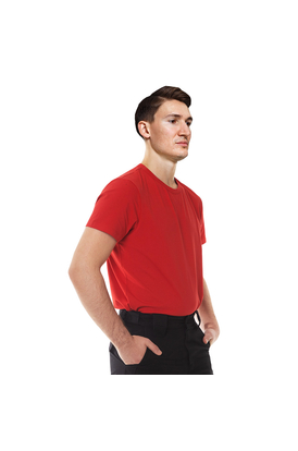 Червона футболка чоловіча Jersey Red, Розмір: 44-46 (S)