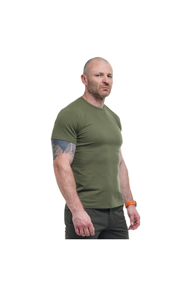 Чоловіча тактична футболка олива Jersey, Розмір: 40-42 (XS)