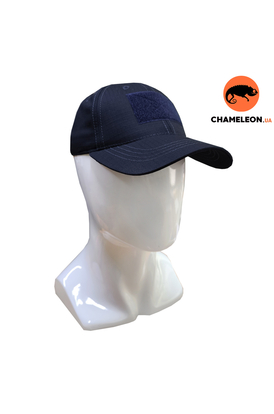 Бейсболка тактична з еластаном Dark Navy, Розмір: S-M