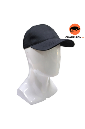 Бейсболка з еластаном Black, Розмір: L-XL