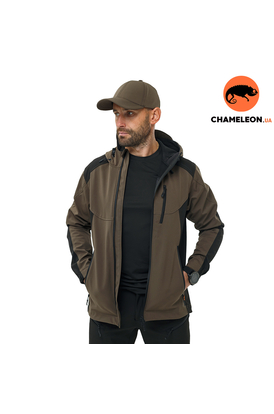 Куртка Soft Shell Predator Olive/Black, Размер: 52-54 (L)