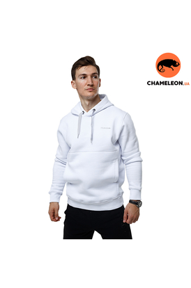 Кофта худі білий чоловічий з капюшоном Anorak warm Gen2 White, Розмір: 52-54 (L)