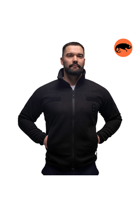 Кофта Power Fleece Black, Розмір: 62-60 (XXL)