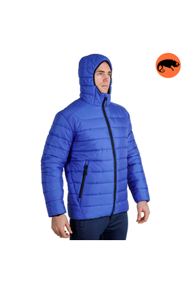 Синяя мужская куртка с капюшоном Maximus Blue, Размер: 44-46 (S)