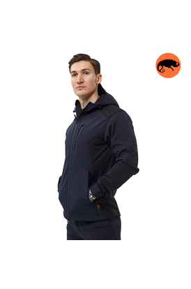 Куртка Soft Shell Predator Navy/Black, Размер: 44-46 (S)