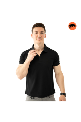 Футболка Polo Shirt Casual black, Розмір: 62-60 (XXL)