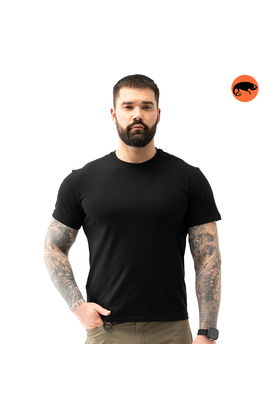Футболка T-Shirt Casual Black, Розмір: 44-46 (S)