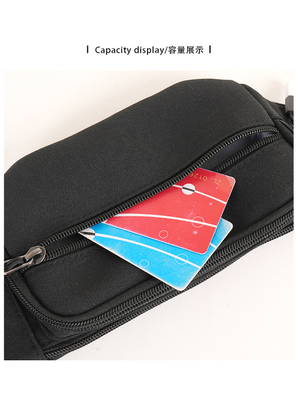 Сумка поясна City12 Black, зображення 3