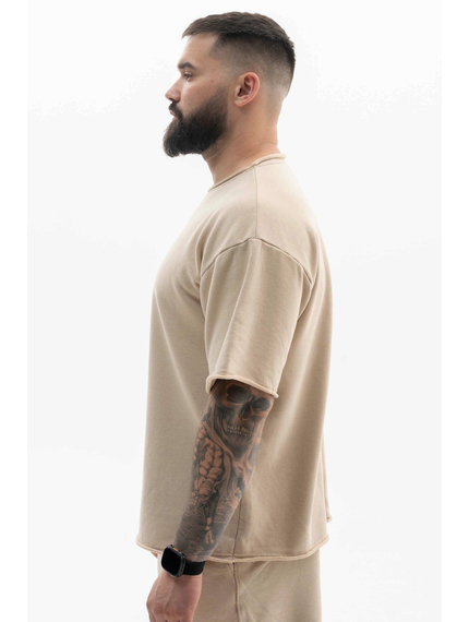 Футболка Oversize Protector Soft Beige, Розмір: 44-46 (S), зображення 2
