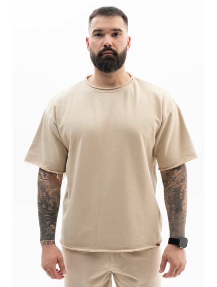 Футболка Oversize Protector Soft Beige, Розмір: 44-46 (S)