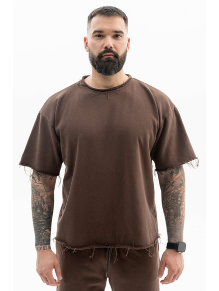 Футболка Oversize Protector Soft Brown, Розмір: 52-54 (L)