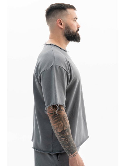 Футболка Oversize Protector Soft Grey, Розмір: 44-46 (S), зображення 2