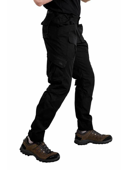 Тактические мужские брюки карго с накладными карманами Shooter Gen 2 Black, Размер брюк / рост: 52-54/182, фото 5