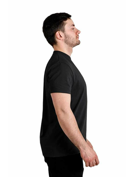Футболка чоловіча чорна Jersey Black, Розмір: 48-50 (M), зображення 7