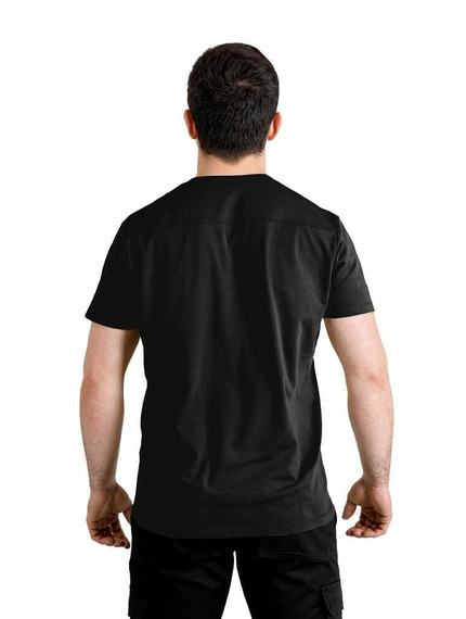 Футболка чоловіча чорна Jersey Black, Розмір: 52-54 (L), зображення 8