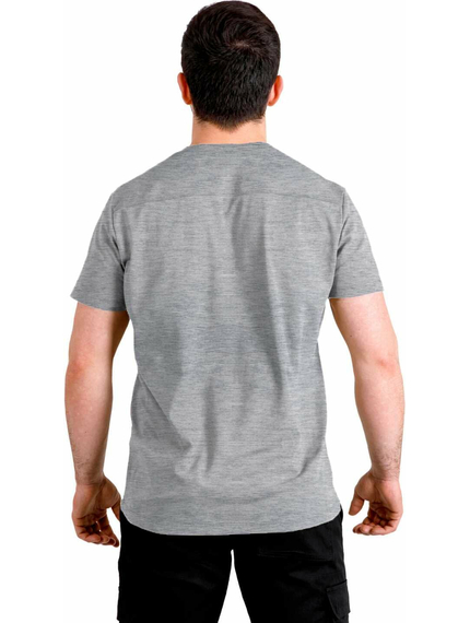 Футболка сіра чоловіча Jersey Light Gray, Розмір: 40-42 (XS), зображення 5