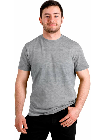 Футболка сіра чоловіча Jersey Light Gray, Розмір: 40-42 (XS), зображення 3