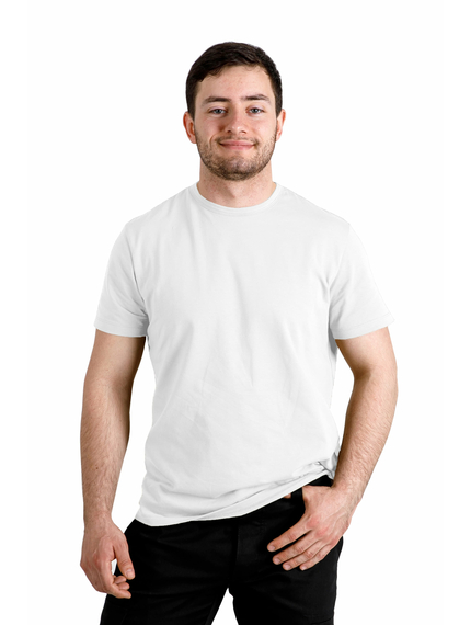 Футболка Біла Чоловіча Jersey White, Розмір: 64-66 (XXXL), зображення 13