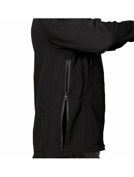 Тактическая куртка Soft Shell Spartan Police Black черная с капюшоном, Размер: 40-42 (XS), фото 18