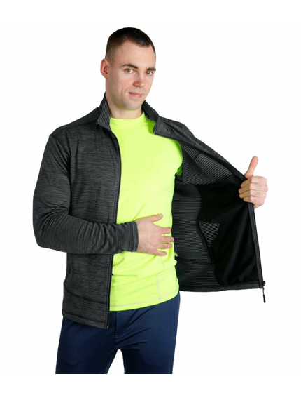 Флисовая кофта мужская серая Ermine Gray, Размер: 44-46 (S), фото 5