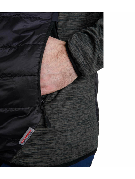 Мужская кофта на молнии флисовая Northerman Olive, Размер: 56-58 (XL), фото 5