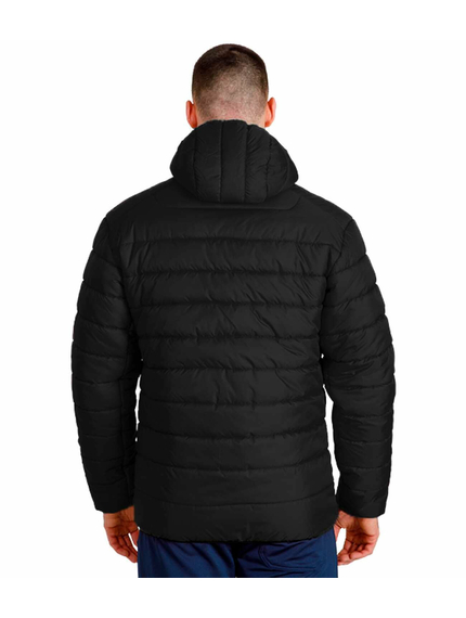 Стеганая куртка мужская с капюшоном Maximus Black черная, Размер: 56-58 (XL), фото 6