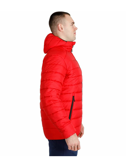 Червона куртка чоловіча з капюшоном Maximus Red, Розмір: 52-54 (L), зображення 4