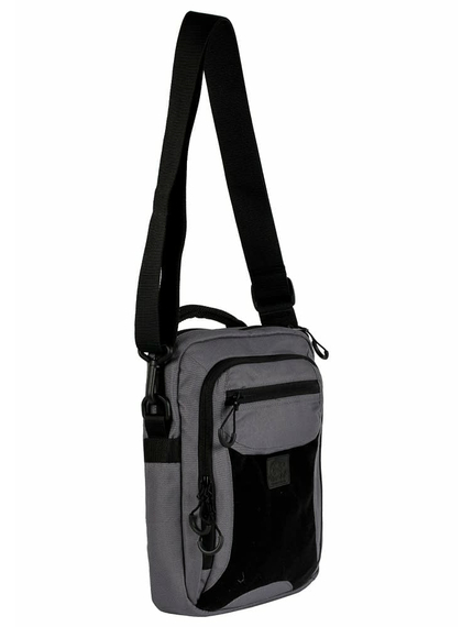 Сумка мужская серая Shoulder Bag Gray, фото 3