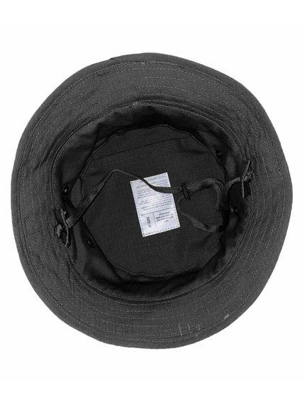 Панама чоловіча чорна з еластаном Black, Розмір: L, зображення 3