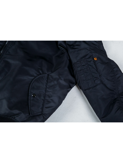 Демисезонная куртка бомбер мужская черная MA-1 Gen 2  Black, Размер: 56-58 (XL), фото 13