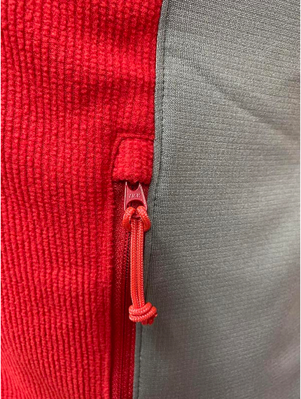 Мужская флисовая кофта красная Aproach Red, Размер: 44-46 (S), фото 10