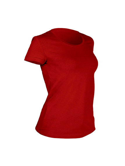 Красная футболка женская Jersey Women Red, Размер: 50 (XL), фото 4