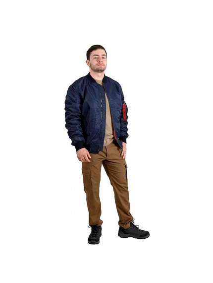 Демісезонна чоловіча темно-синя куртка MA-1 Gen 2 Navy, Розмір: 56-58 (XL), зображення 11